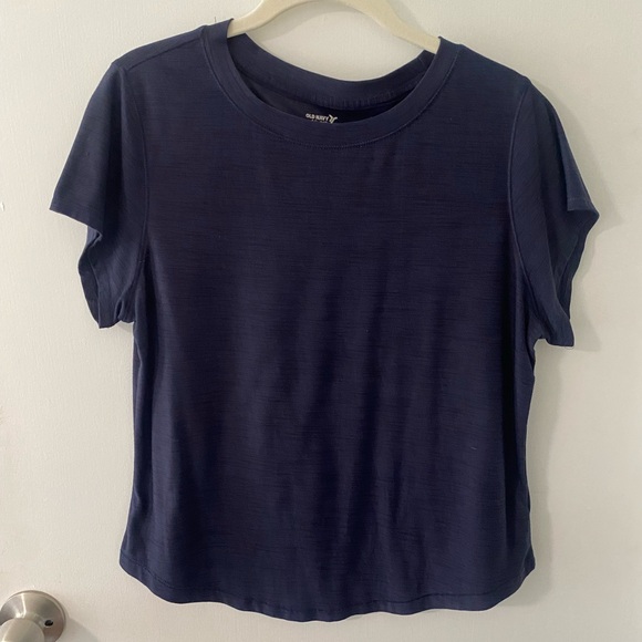 Old Navy Tops - Old Navy Women’s Navy Blue Short Sleeve Active Tee